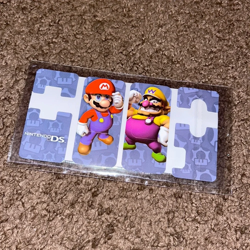 Nintendo DS Mario and friends accessories